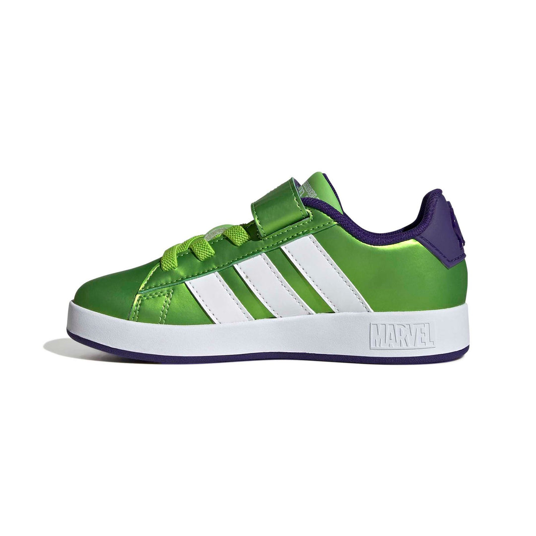 adidas Grand Court  Hulk El K - sesogr/ftwwht/cpurpl
