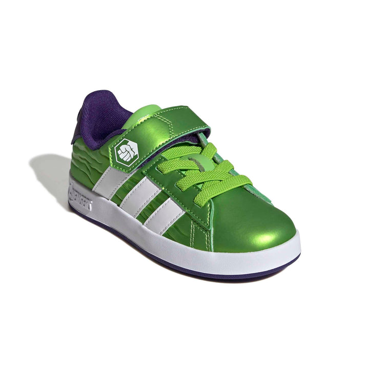 adidas Grand Court  Hulk El K - sesogr/ftwwht/cpurpl