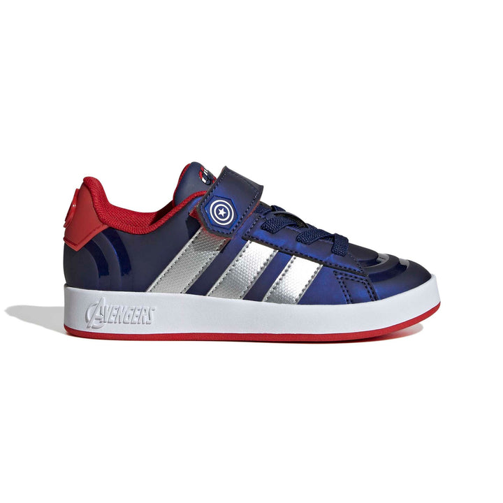 adidas Grand Court Capt America El K - dkblue/msilve/betsca