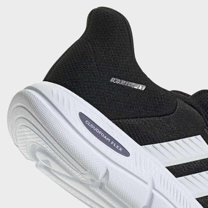 adidas Cloudfoam Flex - Rapidfit - cblack/ftwwht/grethr