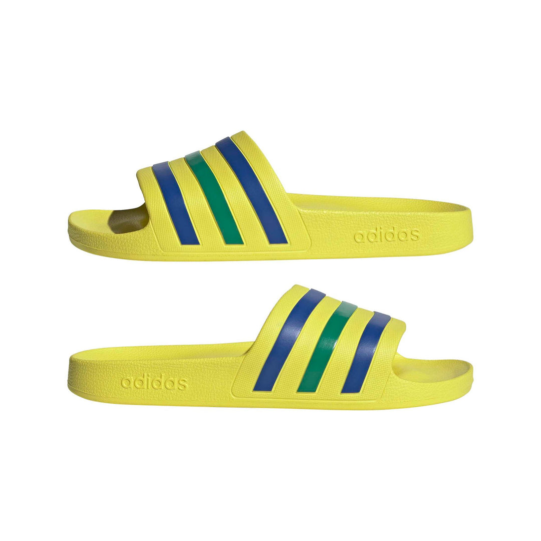 adidas Adilette Aqua - byello/boblue/bgreen