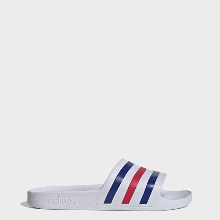adidas Adilette Aqua - ftwwht/purrub/selubl