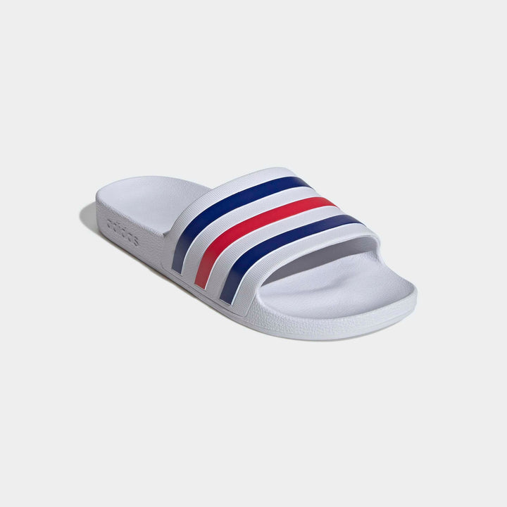 adidas Adilette Aqua - ftwwht/purrub/selubl