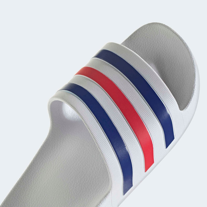 adidas Adilette Aqua - ftwwht/purrub/selubl