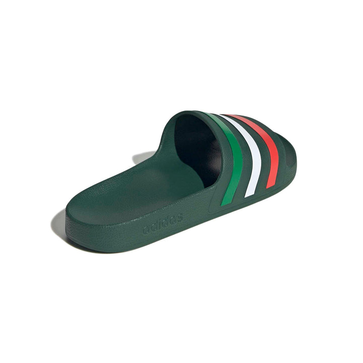 adidas Adilette Aqua - drkgrn/ftwwht/brired