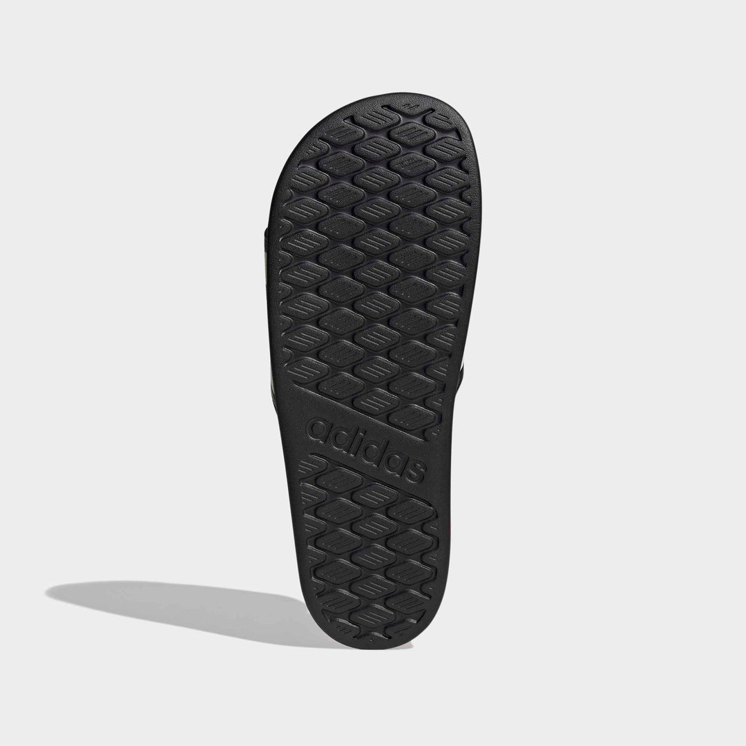 adidas Adilette Comfort 2.0 - cblack/cwhite/lucred