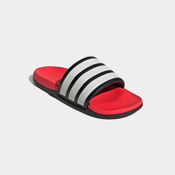 adidas Adilette Comfort 2.0 - cblack/cwhite/lucred