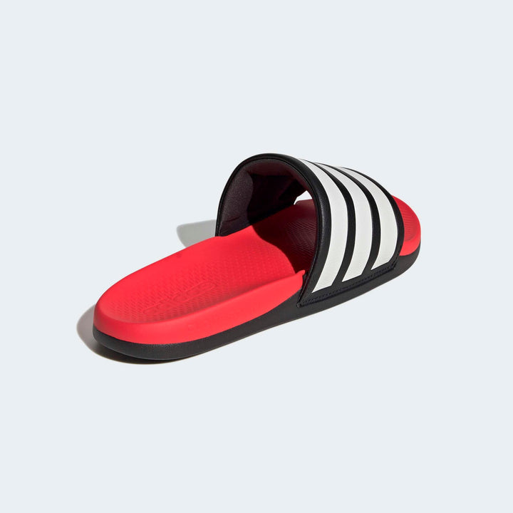 adidas Adilette Comfort 2.0 - cblack/cwhite/lucred