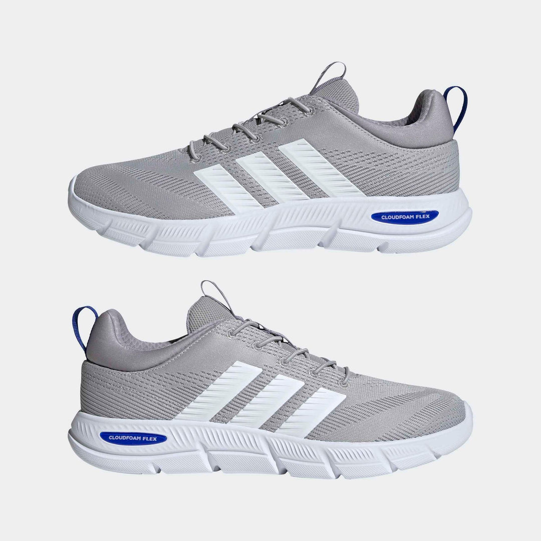 adidas Cloudfoam Flex - Elastic Laces - gretwo/ftwwht/glogry