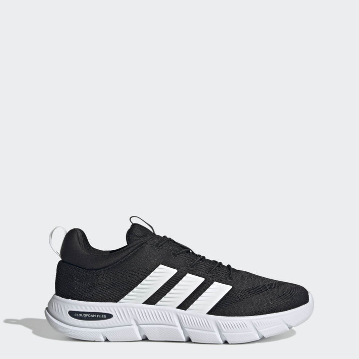 adidas Cloudfoam Flex - Elastic Laces - cblack/ftwwht/carbon