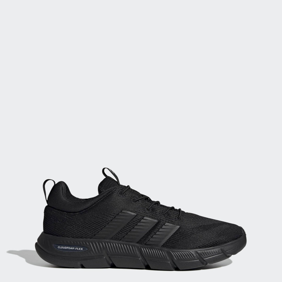 adidas Cloudfoam Flex - Elastic Laces - cblack/cblack/carbon