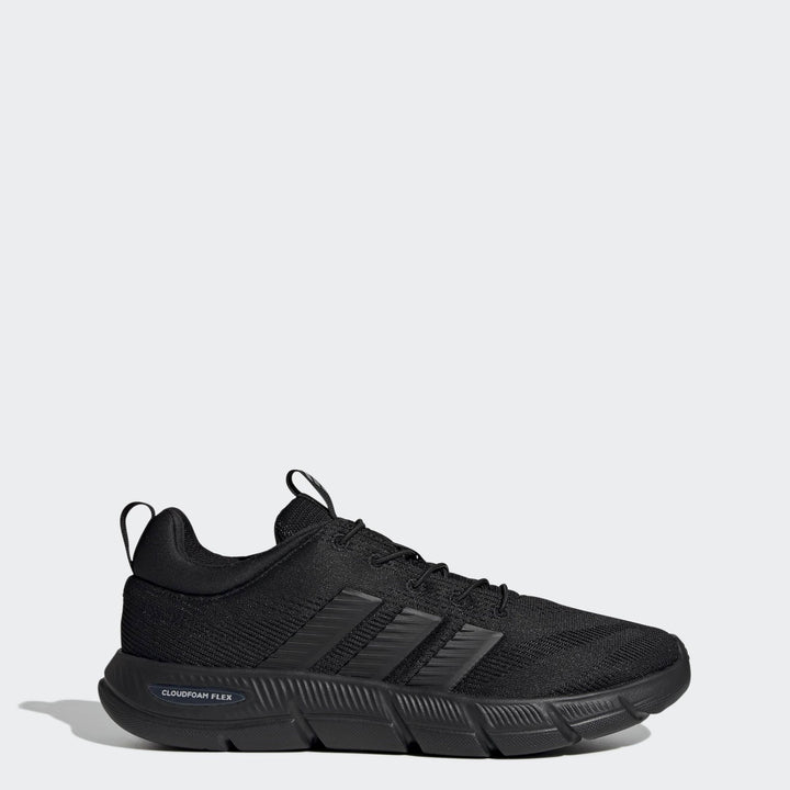 adidas Cloudfoam Flex - Elastic Laces - cblack/cblack/carbon