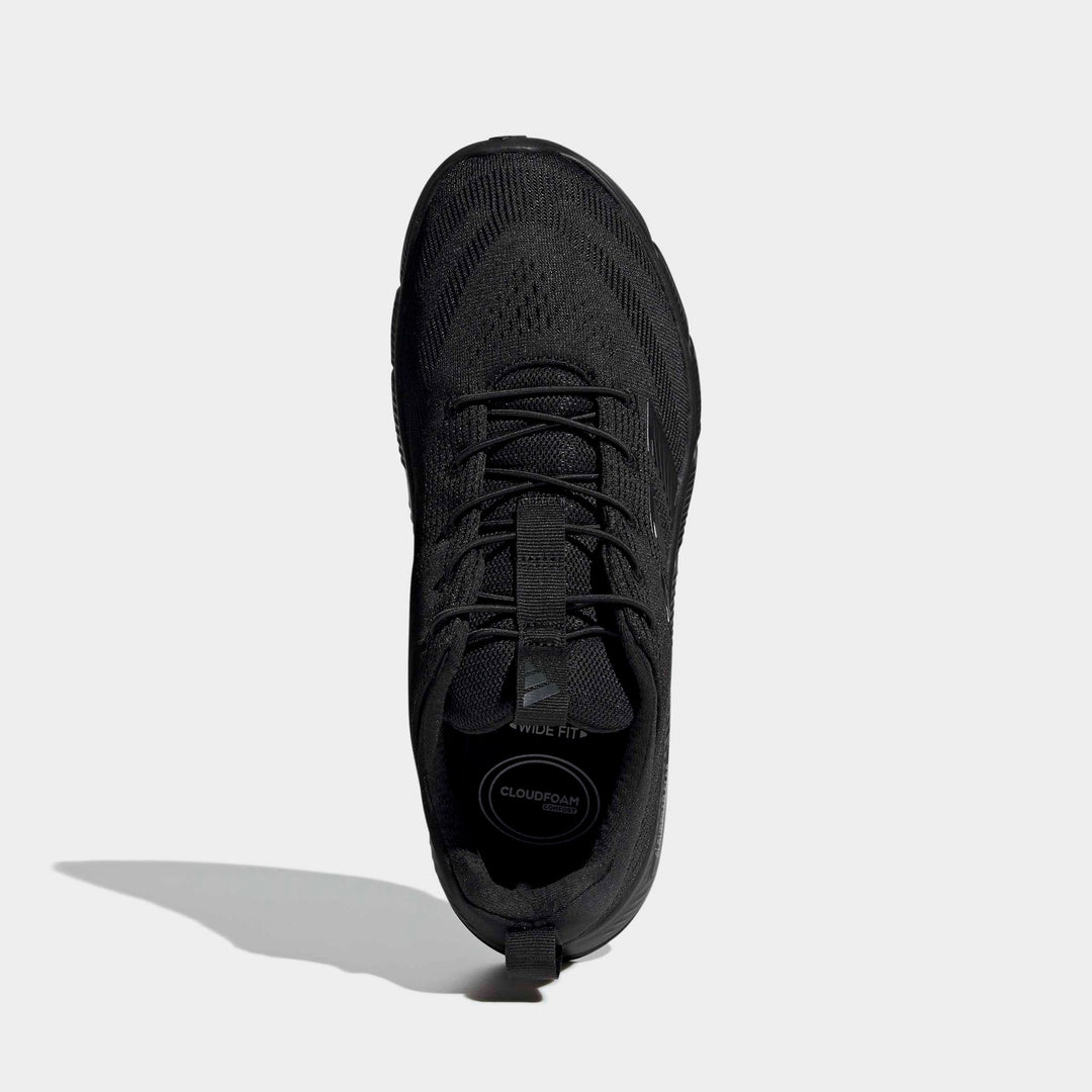 adidas Cloudfoam Flex - Elastic Laces - cblack/cblack/carbon