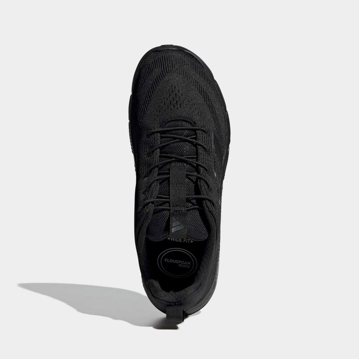adidas Cloudfoam Flex - Elastic Laces - cblack/cblack/carbon