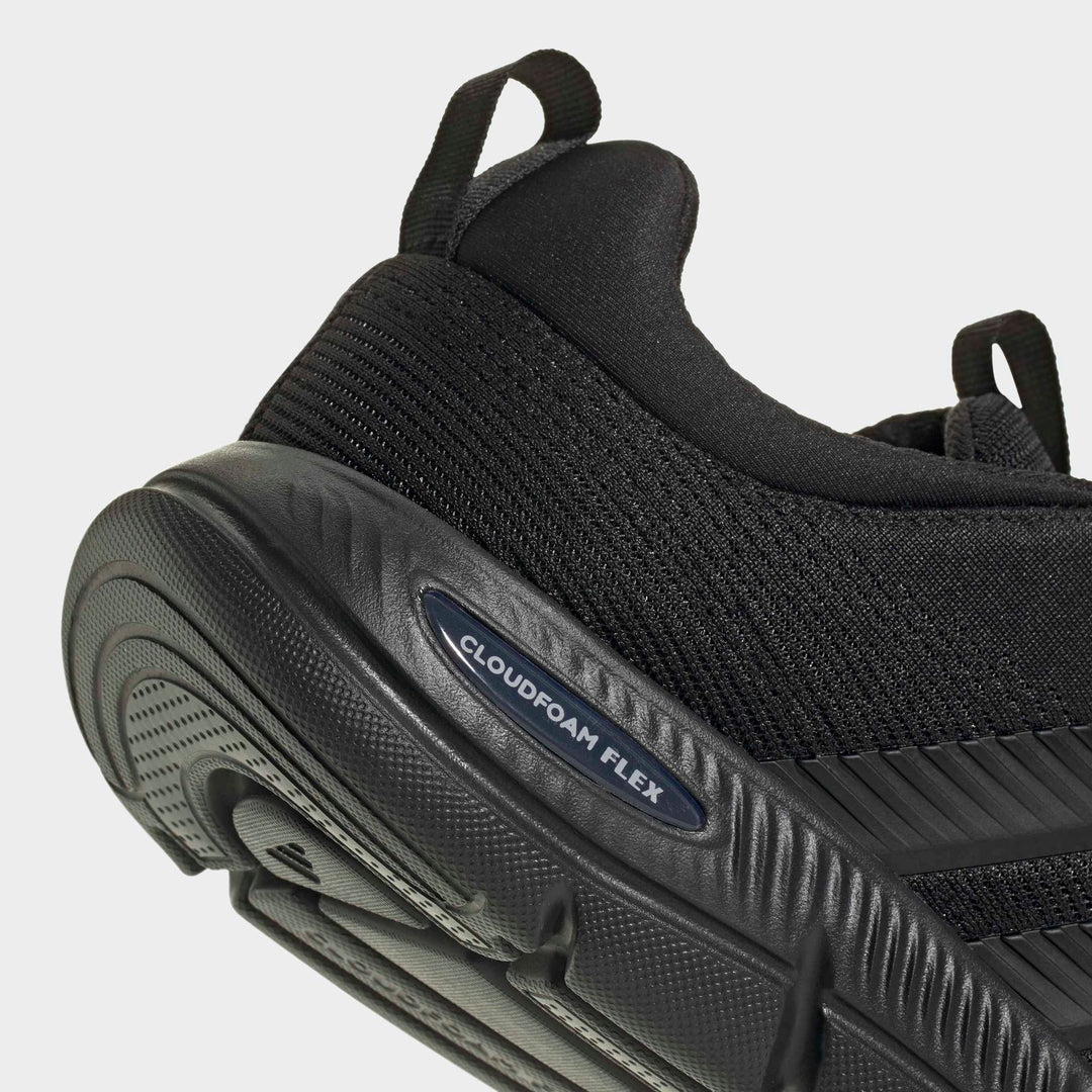 adidas Cloudfoam Flex - Elastic Laces - cblack/cblack/carbon
