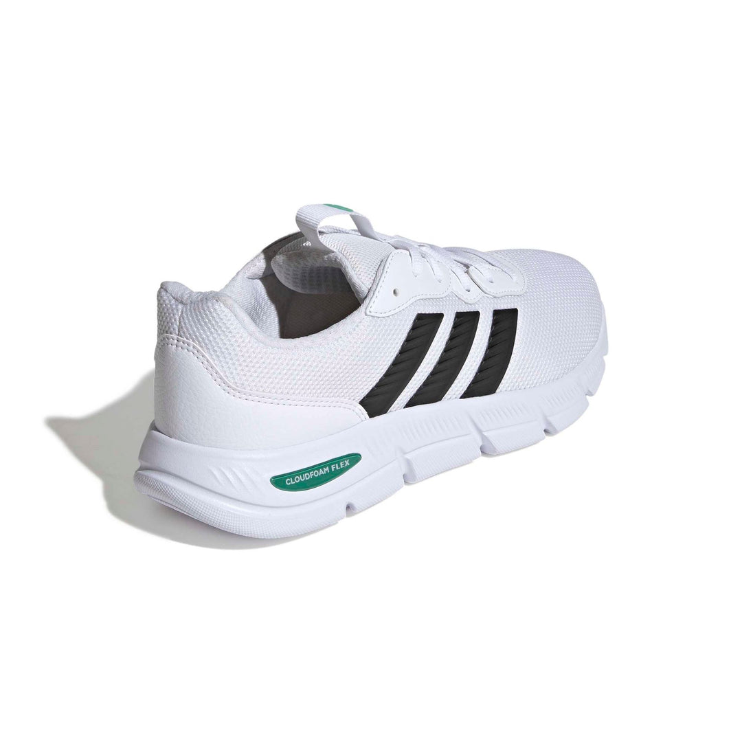adidas Cloudfoam Flex - Laces - ftwwht/cblack/cougrn