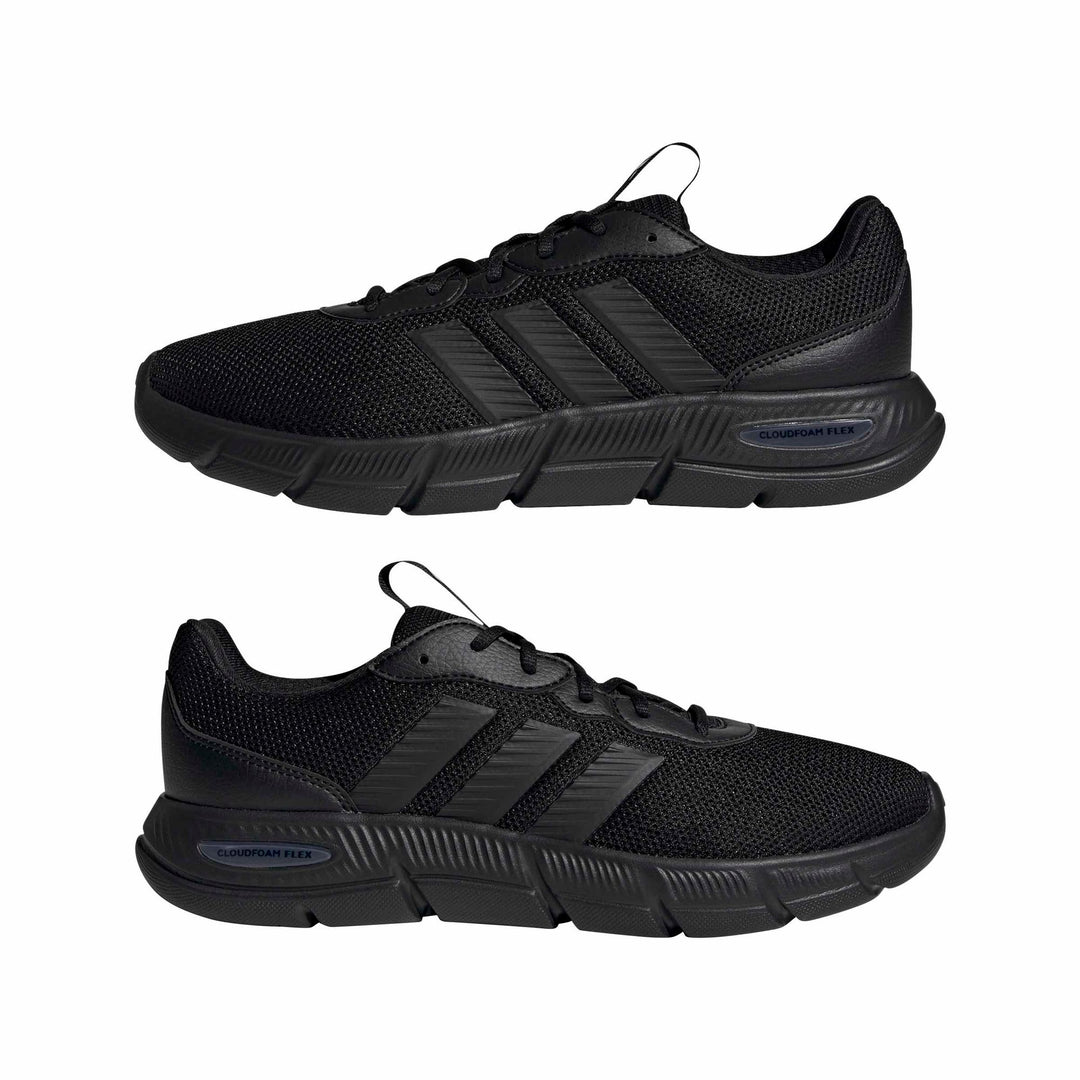 adidas Cloudfoam Flex - Laces - cblack/cblack/gresix