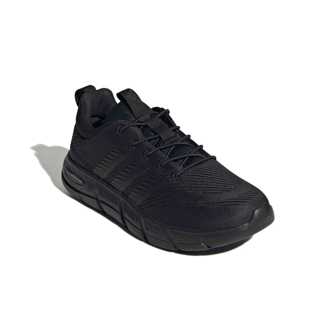 adidas Cloudfoam Flex - Elastic Laces - cblack/cblack/carbon