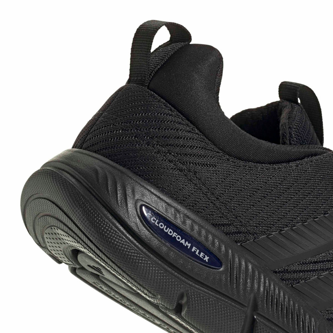 adidas Cloudfoam Flex - Elastic Laces - cblack/cblack/carbon