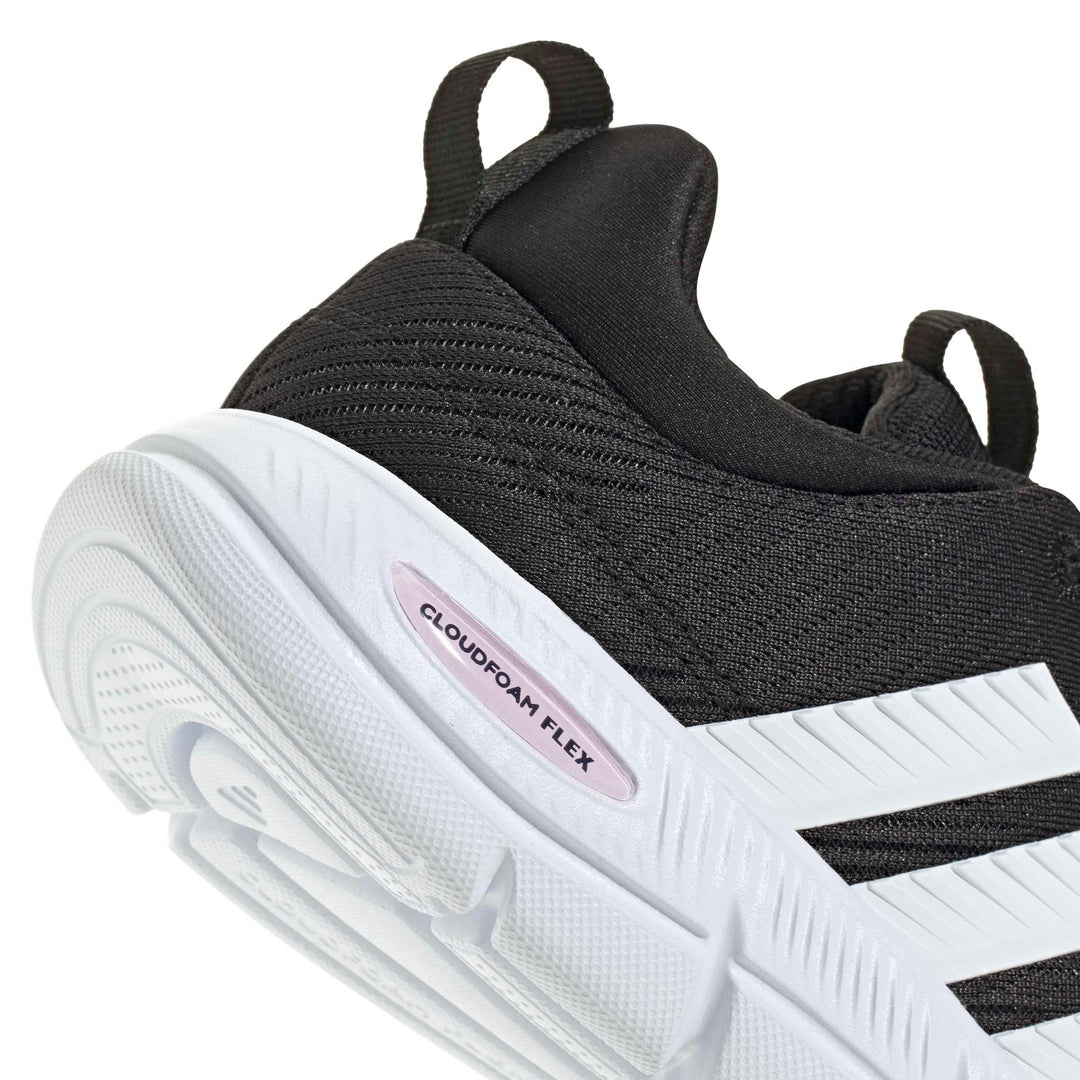 adidas Cloudfoam Flex - Elastic Laces - cblack/zeromt/almpnk