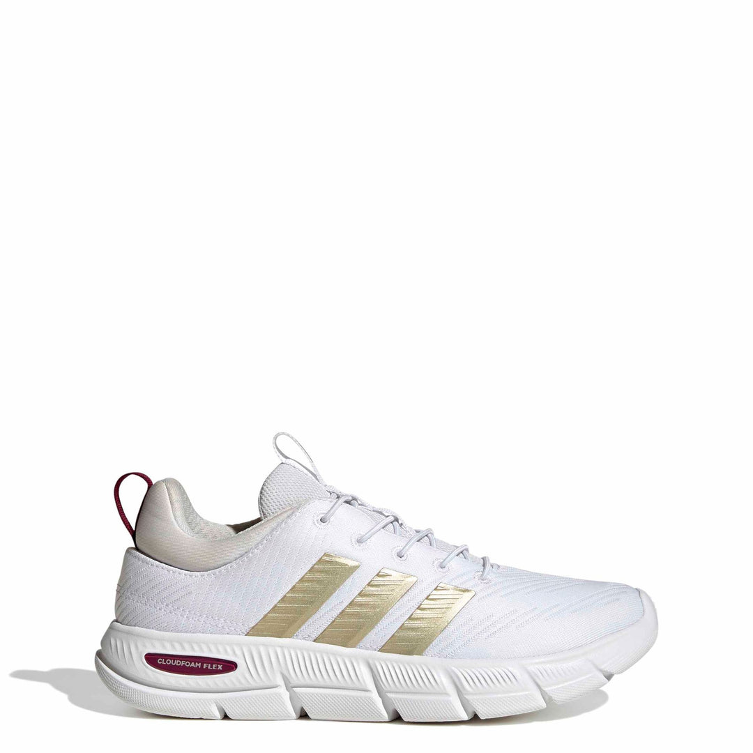 adidas Cloudfoam Flex - Elastic Laces - ftwwht/cybemt/crywht