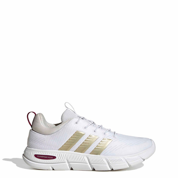 adidas Cloudfoam Flex - Elastic Laces - ftwwht/cybemt/crywht