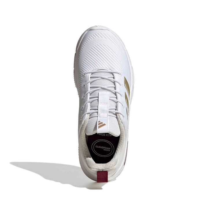 adidas Cloudfoam Flex - Elastic Laces - ftwwht/cybemt/crywht