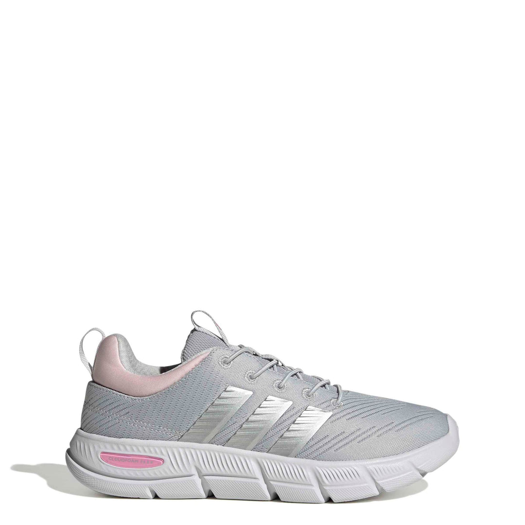 adidas Cloudfoam Flex - Elastic Laces - lgsogr/msilve/clpink