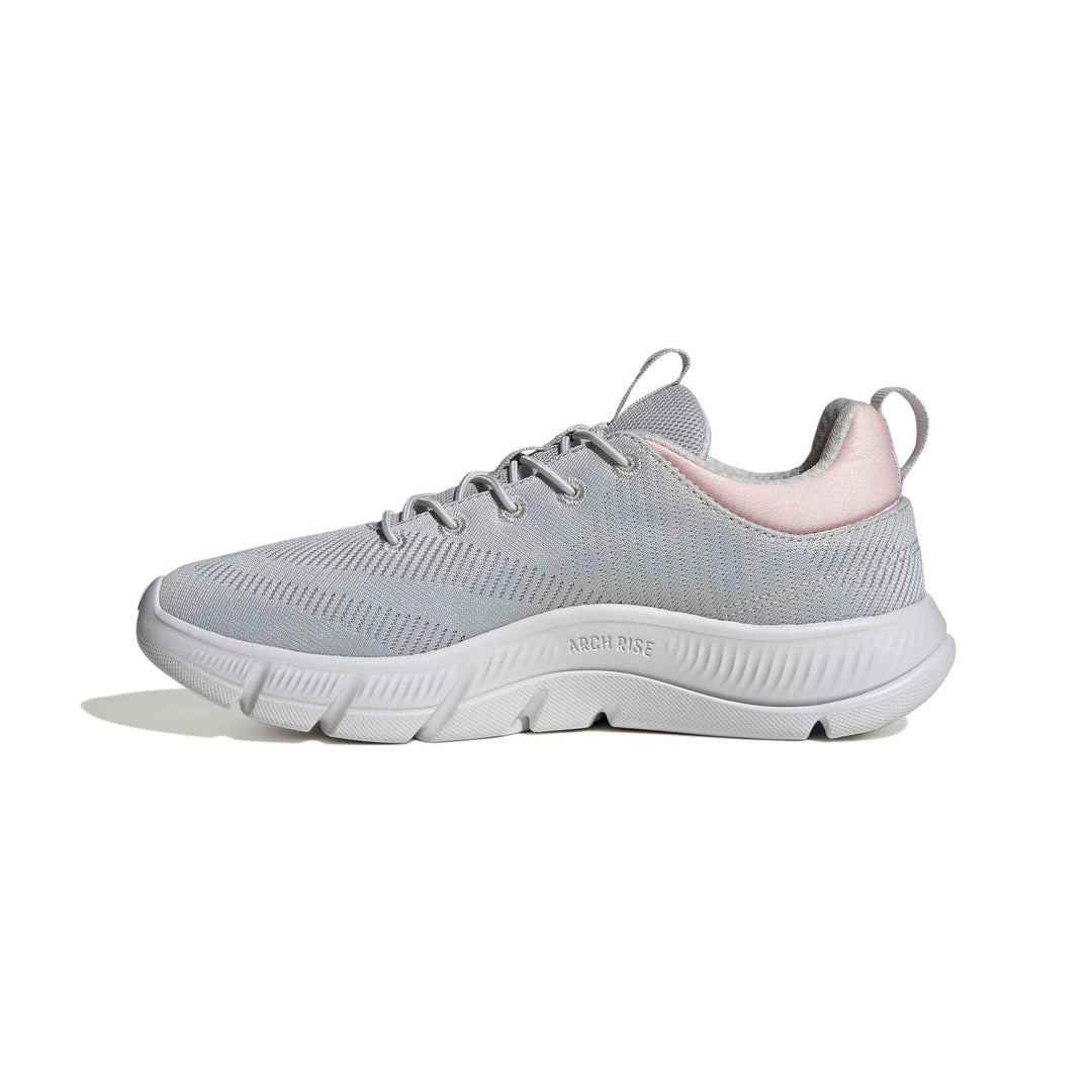 adidas Cloudfoam Flex - Elastic Laces - lgsogr/msilve/clpink