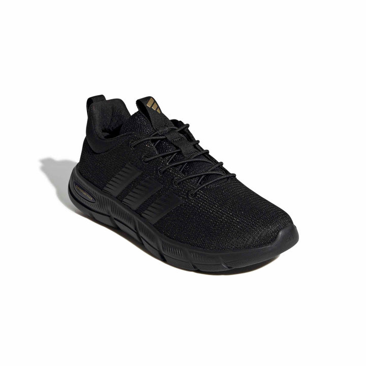 adidas Cloudfoam Flex - Elastic Laces - cblack/cblack/goldmt