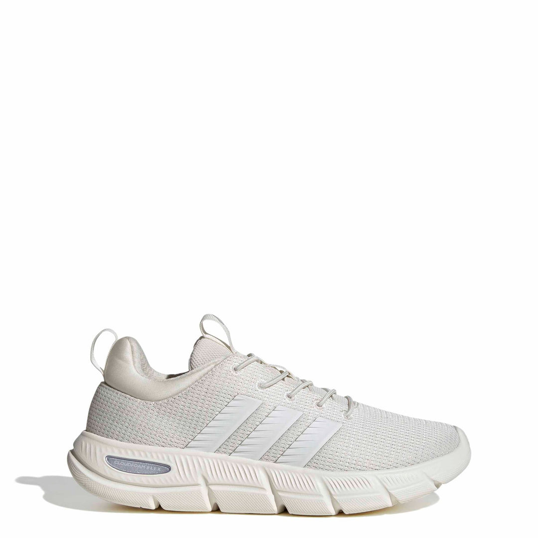 adidas Cloudfoam Flex - Elastic Laces - cwhite/cwhite/msilve