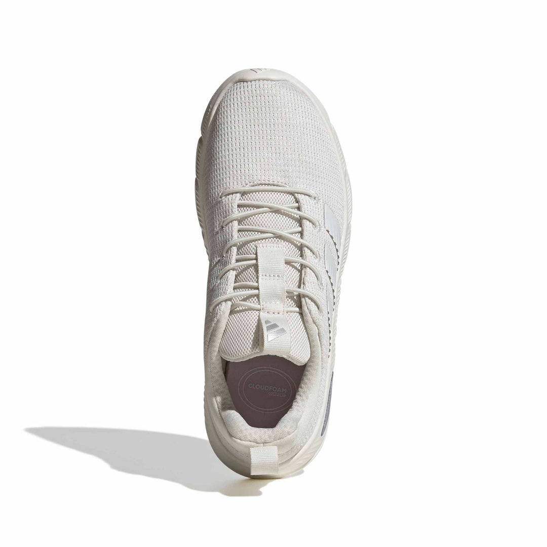 adidas Cloudfoam Flex - Elastic Laces - cwhite/cwhite/msilve