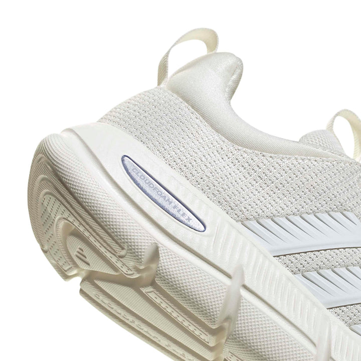 adidas Cloudfoam Flex - Elastic Laces - cwhite/cwhite/msilve