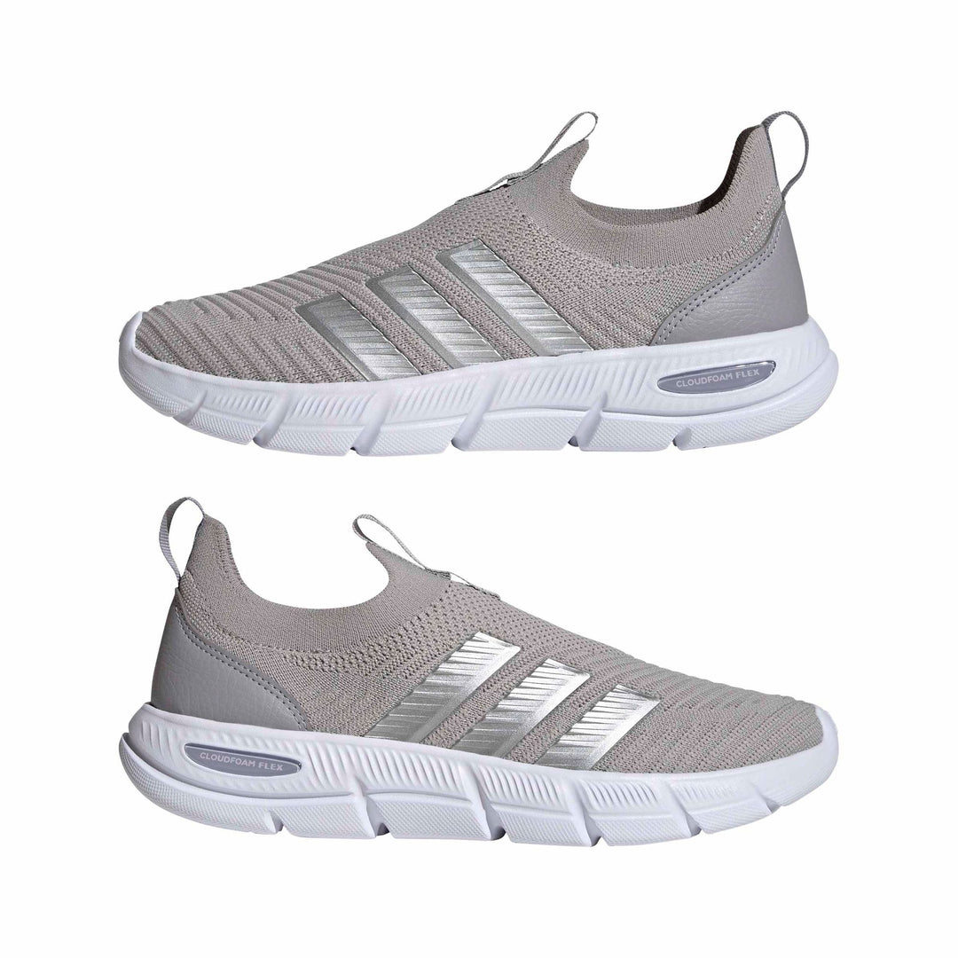 adidas Cloudfoam Flex - Sock - gretwo/silvmt/glogry