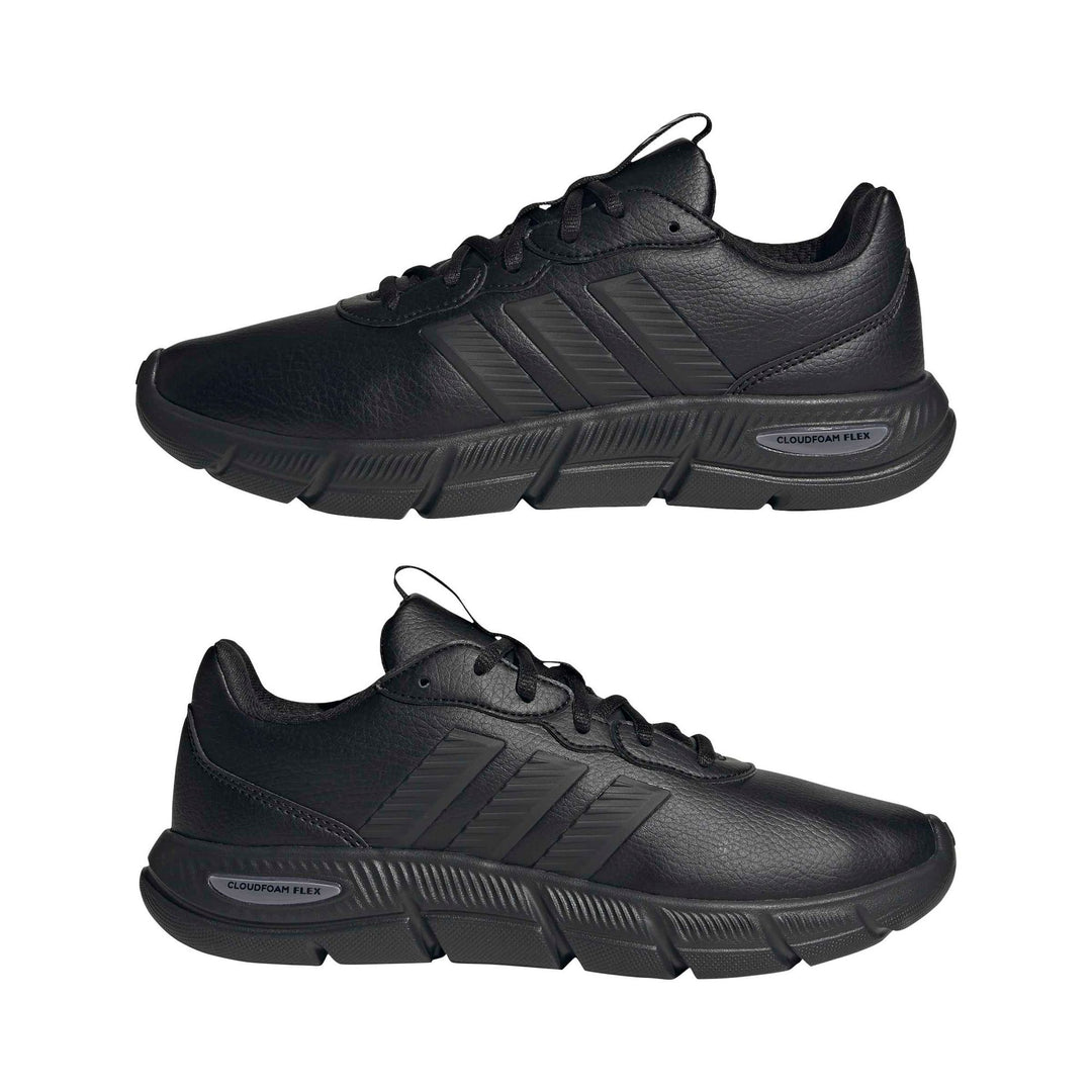 adidas Cloudfoam Flex - Laces - cblack/carbon/grethr