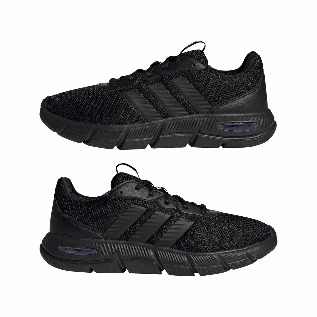 adidas Cloudfoam Flex - Laces - cblack/cblack/gresix