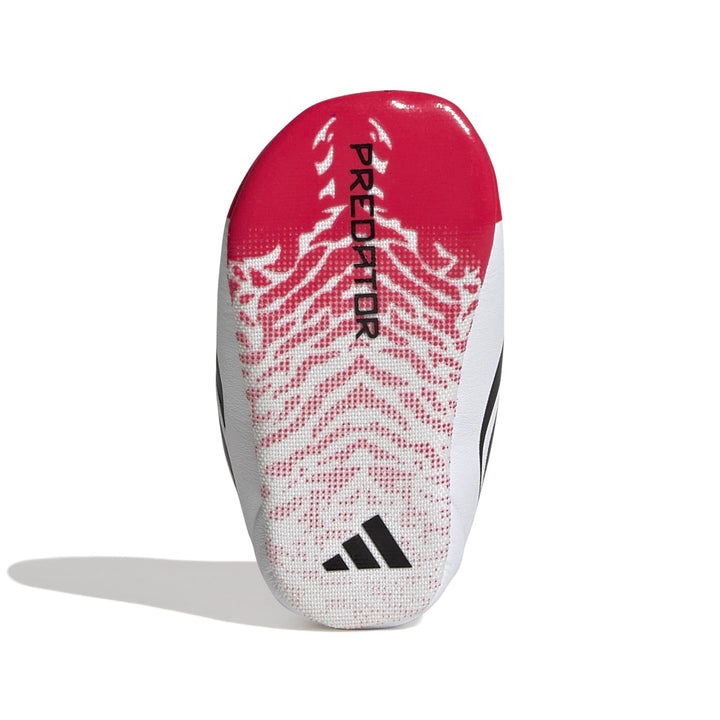 adidas Predator Crib Shoes - lucred/cblack/ftwwht