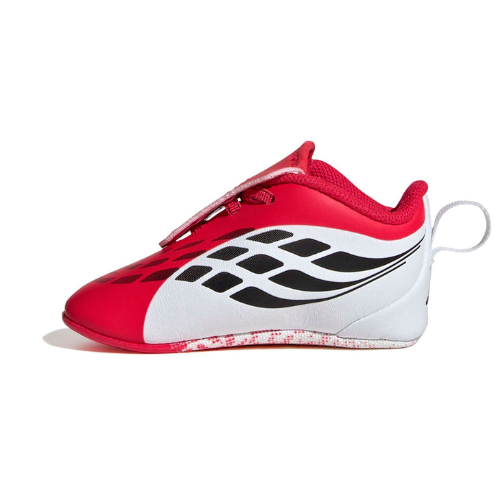 adidas Predator Crib Shoes - lucred/cblack/ftwwht