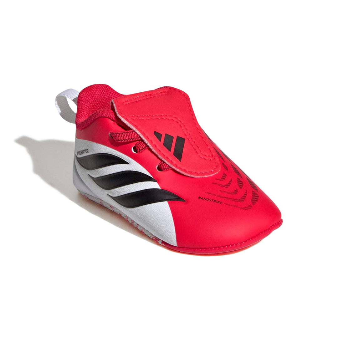 adidas Predator Crib Shoes - lucred/cblack/ftwwht