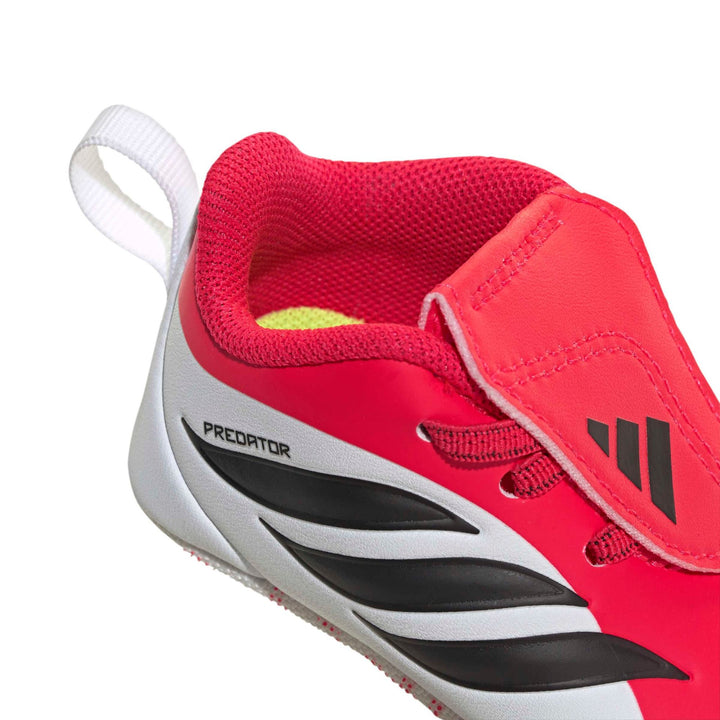 adidas Predator Crib Shoes - lucred/cblack/ftwwht