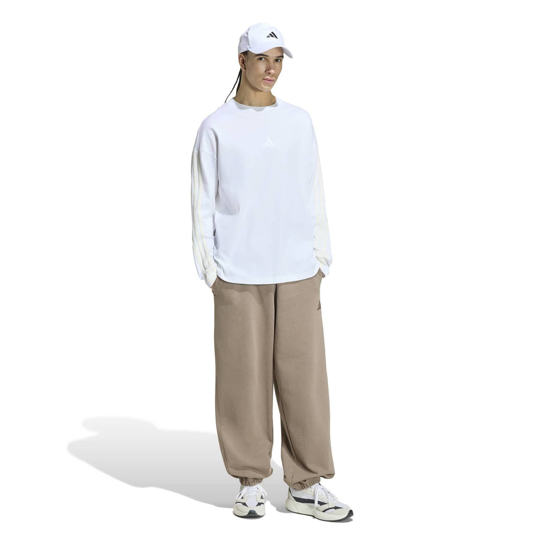 adidas M Ak 3S Ls Tee - white/owhite