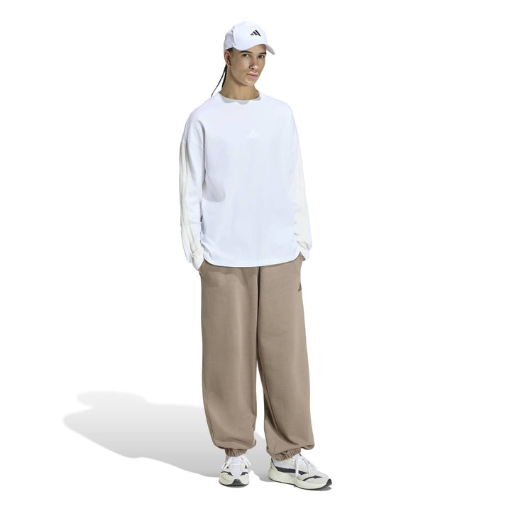 adidas M Ak 3S Ls Tee - white/owhite
