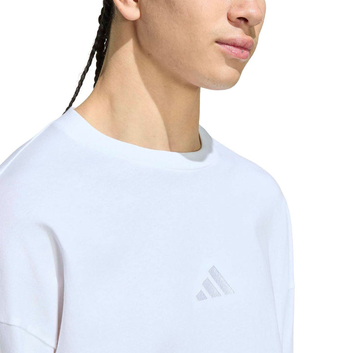 adidas M Ak 3S Ls Tee - white/owhite