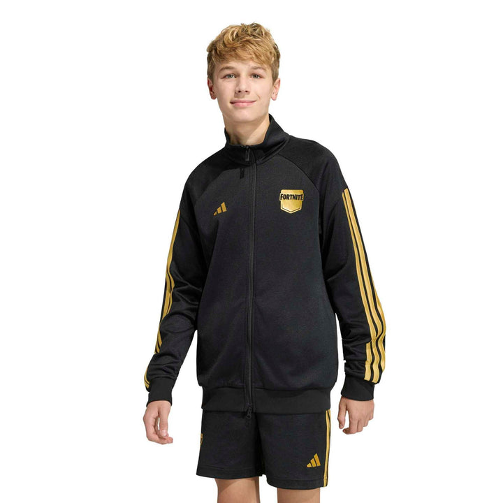 adidas J Fn Tt - black/goldmt