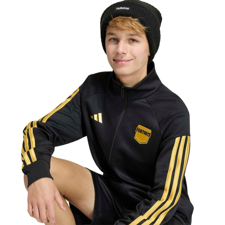 adidas J Fn Tt - black/goldmt