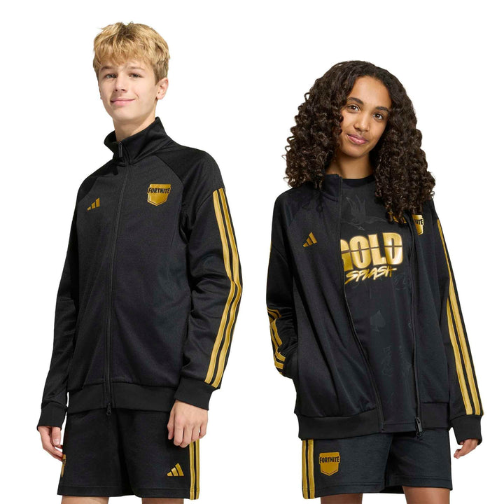 adidas J Fn Tt - black/goldmt