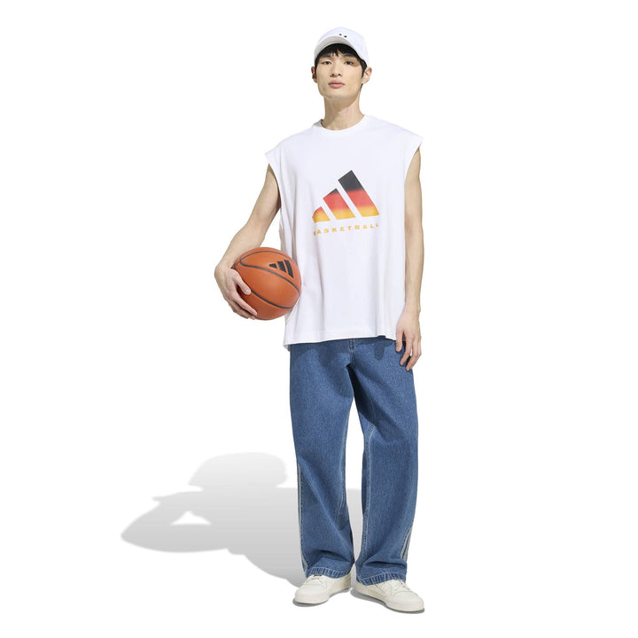 adidas Dbb Gfx Sl Tee -white