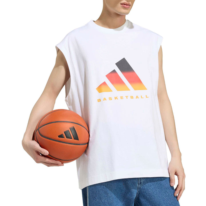adidas Dbb Gfx Sl Tee -white