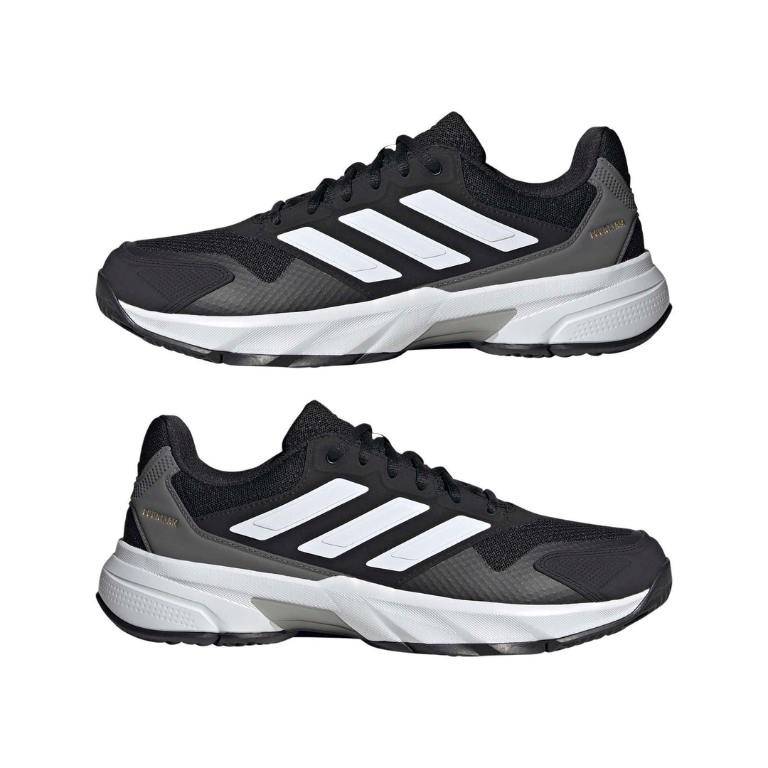 adidas Courtjam Control 3 M - cblack/ftwwht/grefou