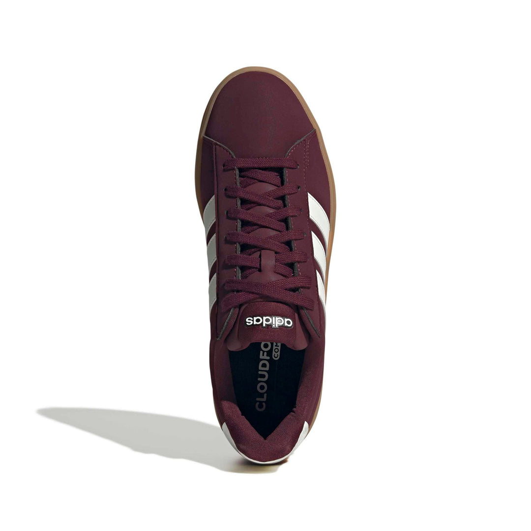 adidas Grand Court 3.0 - maroon/owhite/gum3